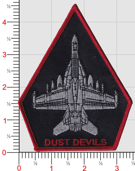Official VX-31 Dust Devils EA-18 Growler and EA-18 Rhino shoulder patch