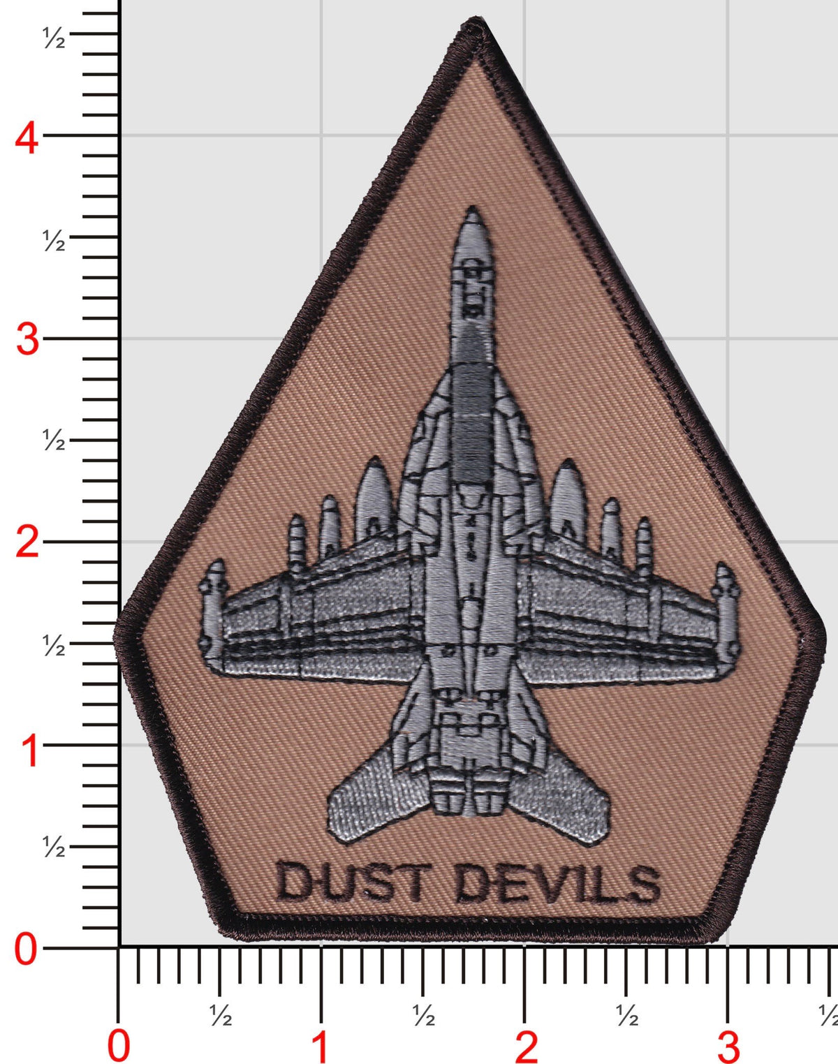 Official VX-31 Dust Devils EA-18 Growler and FA-18 Rhino shoulder patch