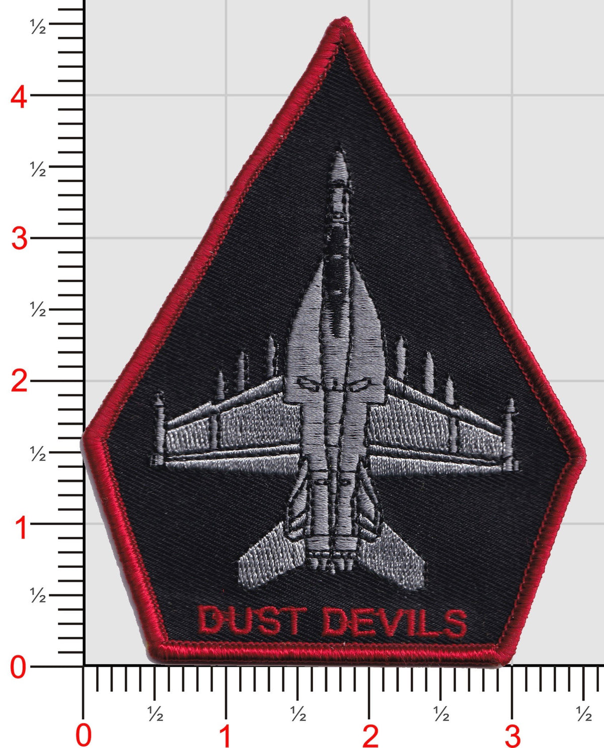 Official VX-31 Dust Devils EA-18 Growler and FA-18 Rhino shoulder patch