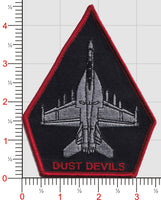 Official VX-31 Dust Devils EA-18 Growler and EA-18 Rhino shoulder patch