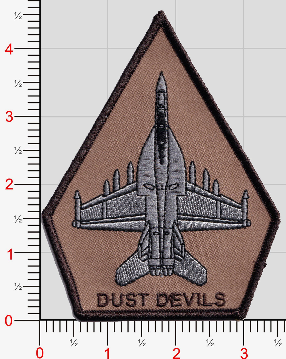Official VX-31 Dust Devils EA-18 Growler and FA-18 Rhino shoulder patch