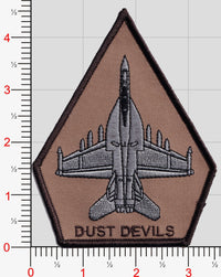 Official VX-31 Dust Devils EA-18 Growler and FA-18 Rhino shoulder patch