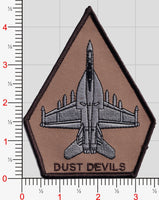 Official VX-31 Dust Devils EA-18 Growler and EA-18 Rhino shoulder patch