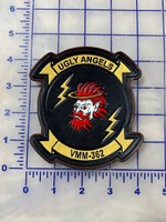 Officially Licensed USMC VMM-362 Ugly Angels Leather Patches