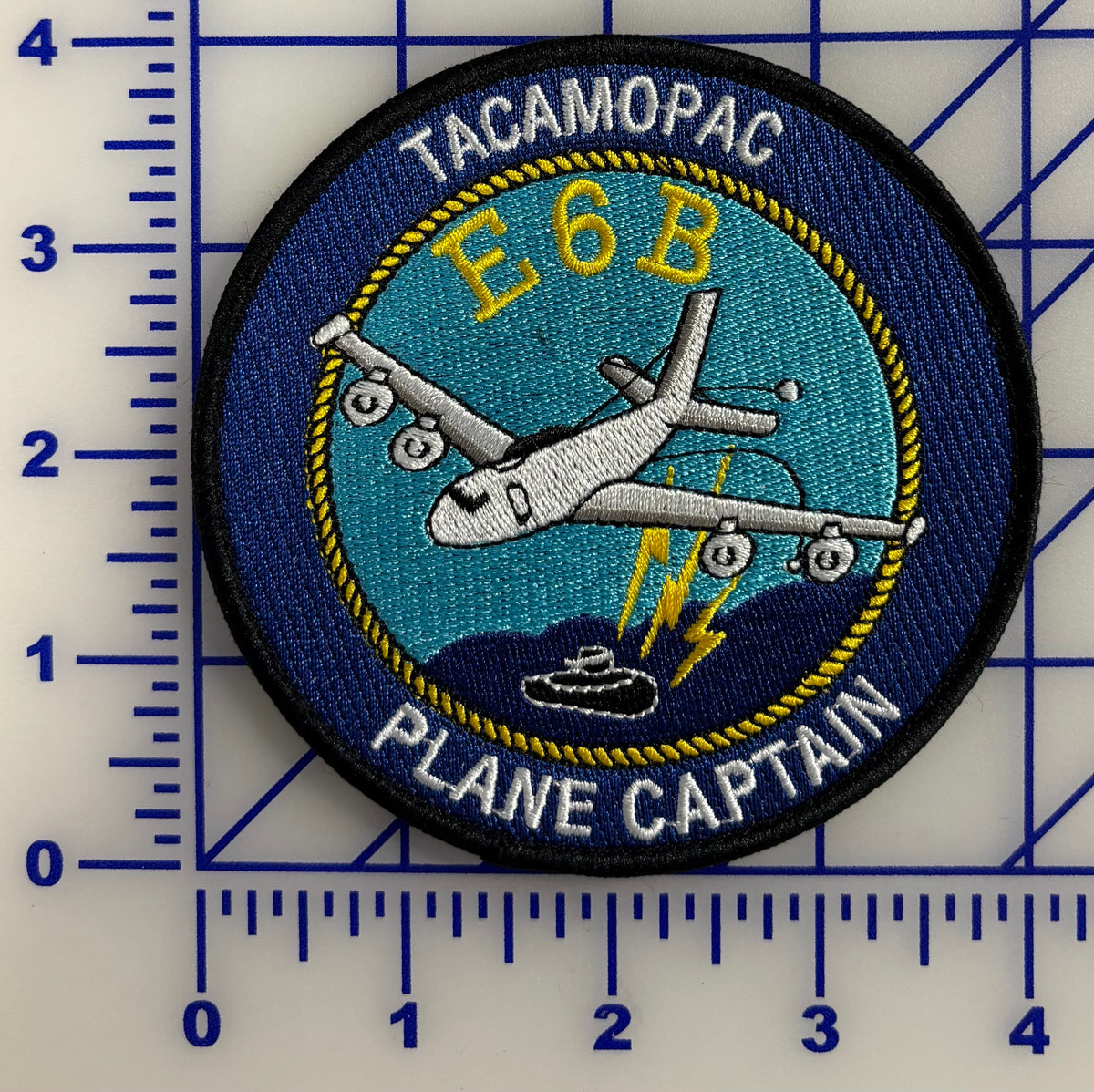 Official VQ-3 Ironman TACAMOPAC E-6B Patch