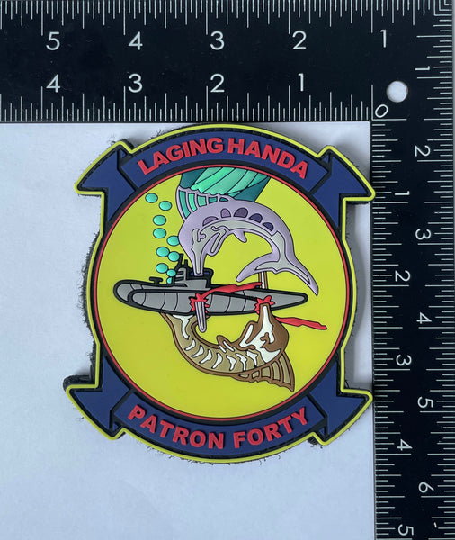 Official VP-40 Marlins Iceland & Desert PVC patch