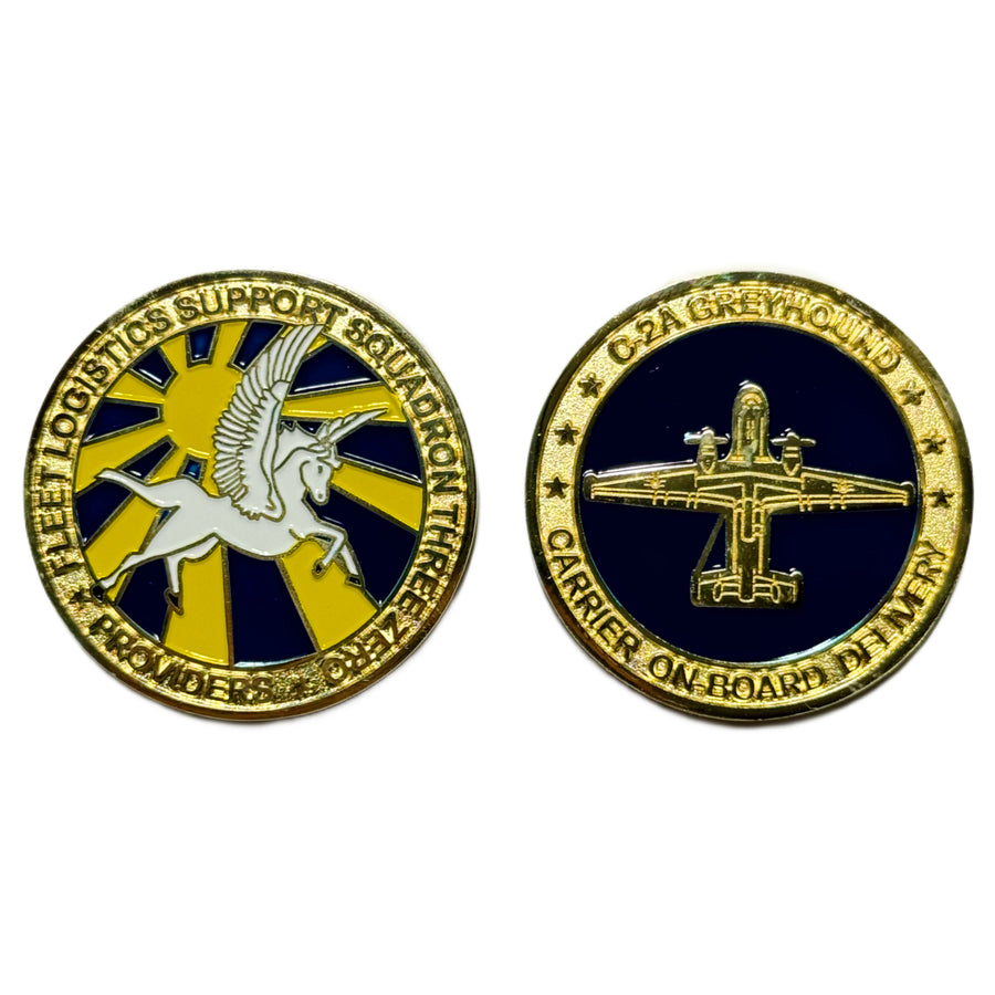 Officially Licensed US Navy VRC-30 Providers Coin