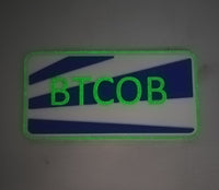 Official VAW-121 BTCOB PVC glow patch