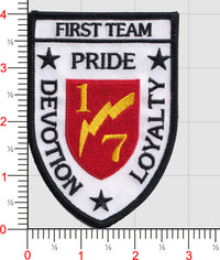 Officially Licensed USMC 1st Bn 7th Marines Patch