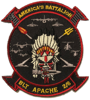 Official 2nd Battalion 8th Marines Warpath America's Battalion BLT Patch