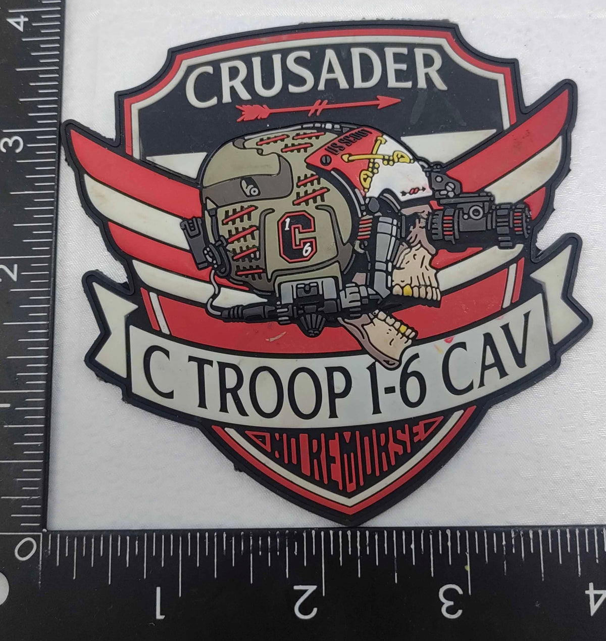 Official 1-6 Cavalry Crusader Patches