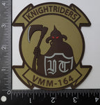 Officially Licensed VMM-164 Knightriders PVC Glow Patches