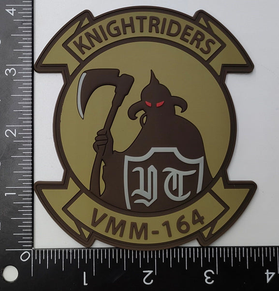 Officially Licensed VMM-164 Knightriders PVC Glow Patches