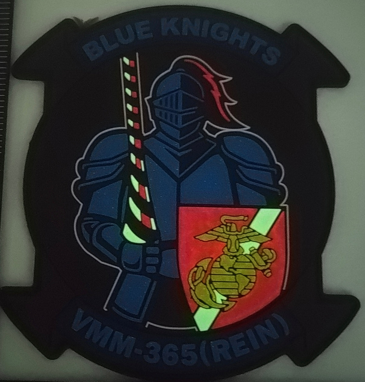 Officially Licensed VMM-365 REIN Blue Knights Squadron Patches