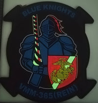 Officially Licensed VMM-365 REIN Blue Knights Squadron Patches