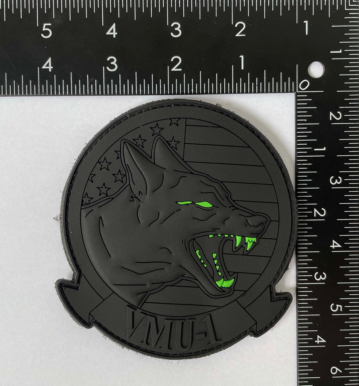 Officially Licensed USMC VMU-1 Watchdogs PVC Squadron Patches