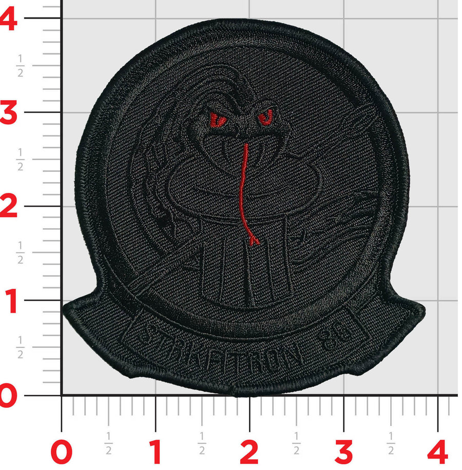 Officially Licensed US Navy VFA-86 Sidewinders Blackout patches