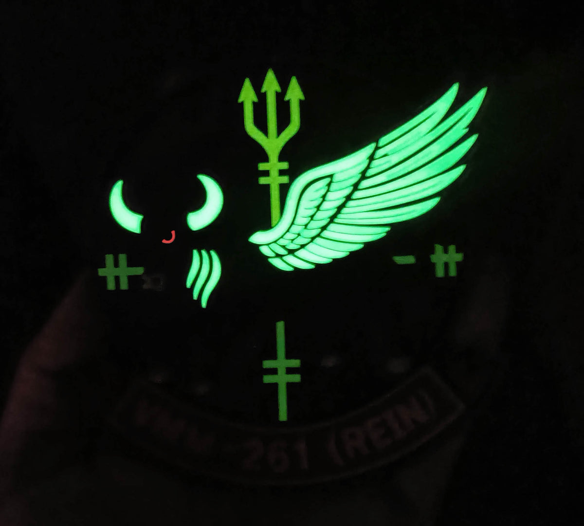 Official VMM-261(REIN) Raging Bulls Deployment Patch
