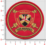 Officially Licensed USMC 12th Marines Patch