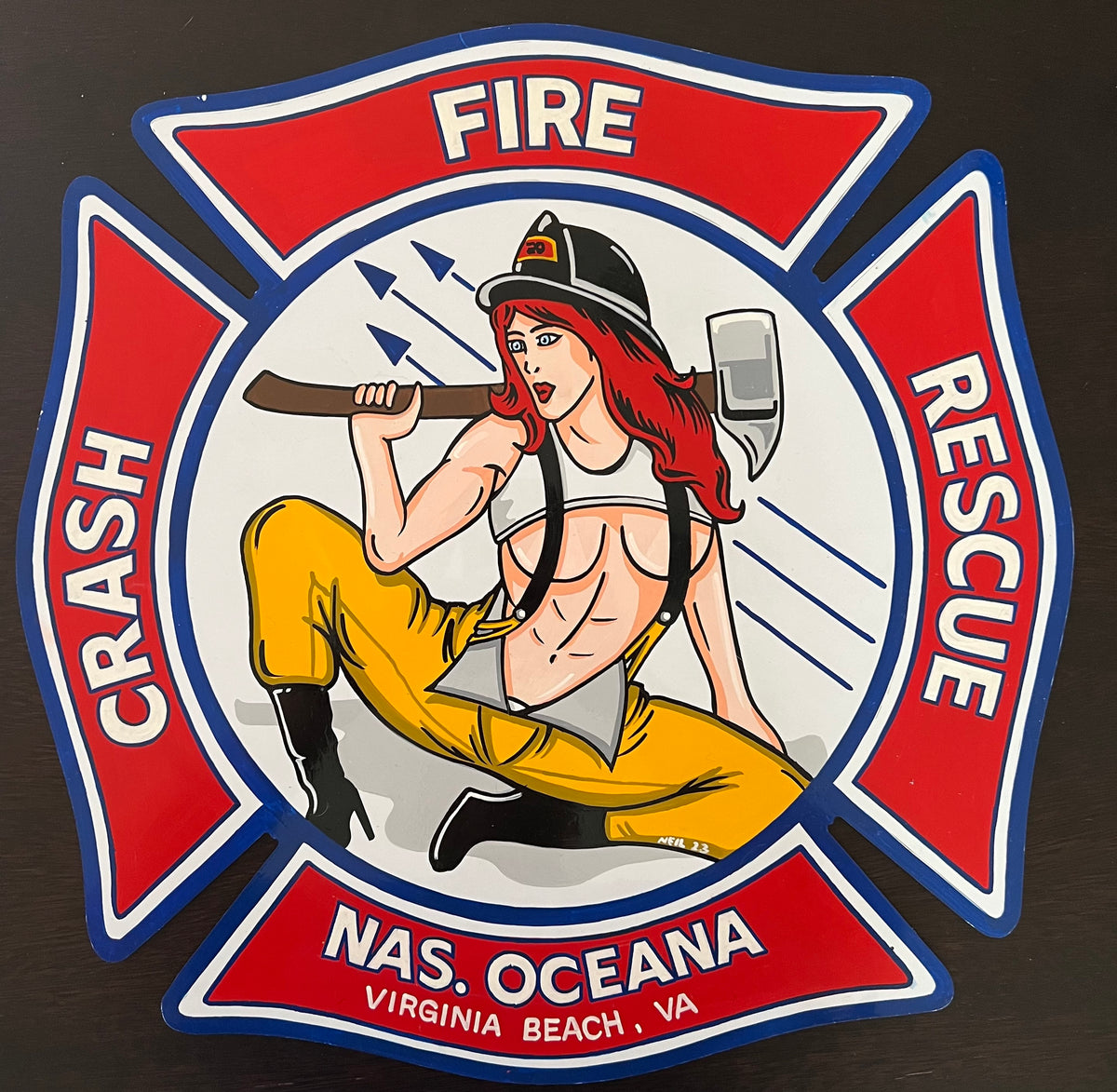 Hand Painted Metal Signs by Phantom Graphics