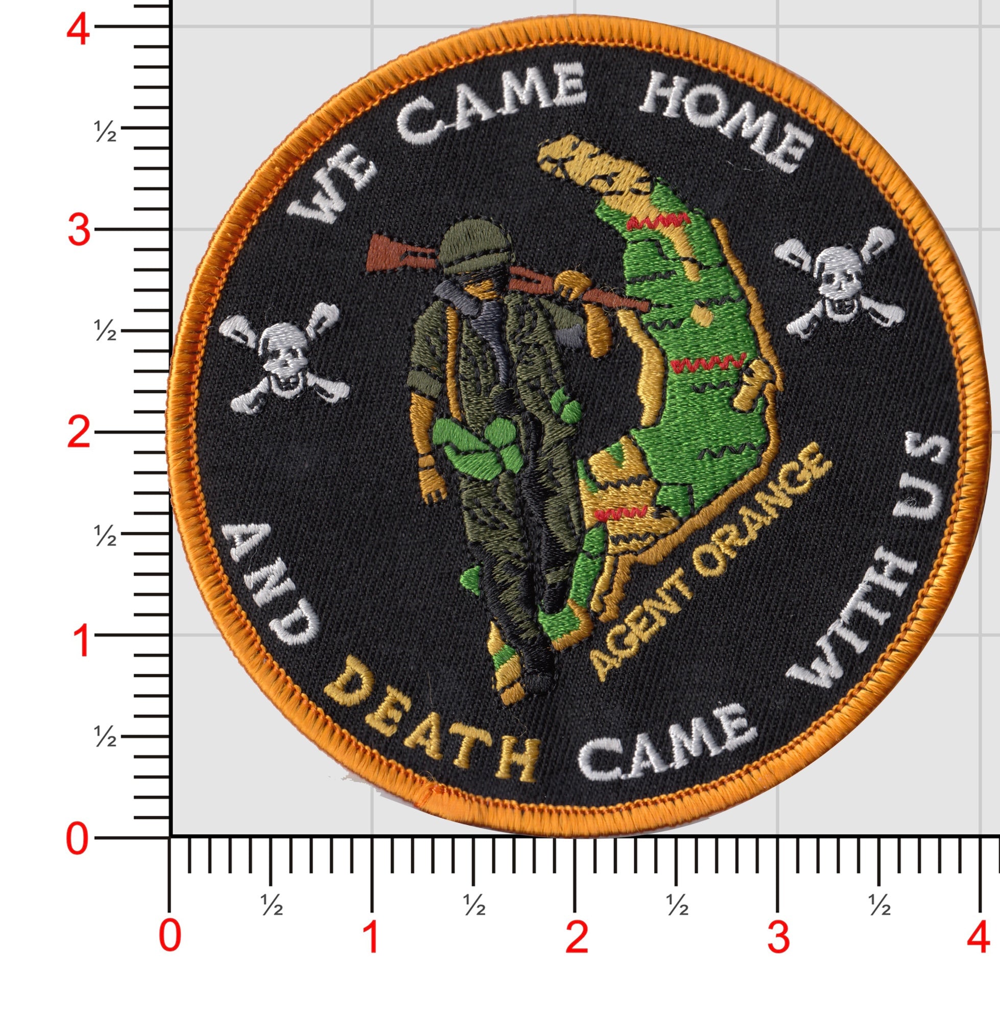 Buy Vietnam Agent Orange Patch | MarinePatches.com – MarinePatches.com ...