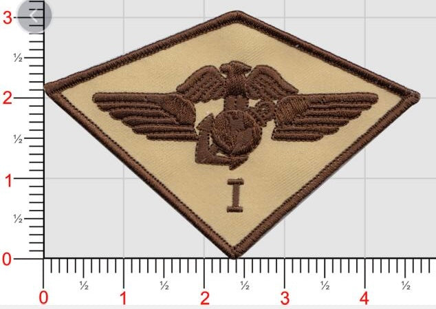 Officially Licensed USMC 1st Marine Air Wing MAW Patch