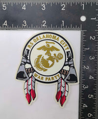 Official RS Oklahoma City War Party PVC Patches