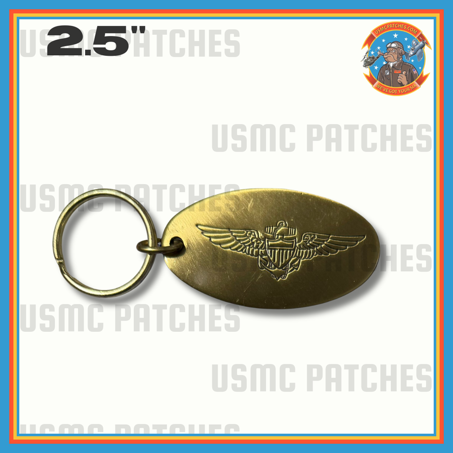 Official Pop A Smoke Engraved Naval Aviator Key Ring