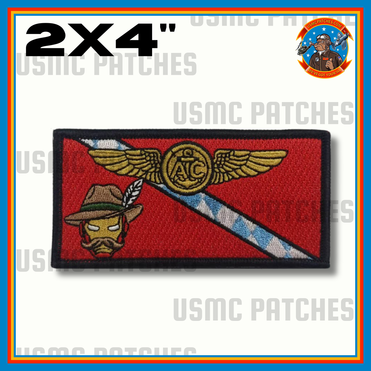 Official VQ-3 Ironmen Oktoberfest Chest Patch & Name Tags