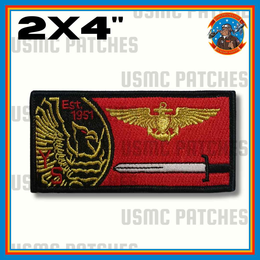 Official VMM-162 Golden Eagles YS  Name Tag