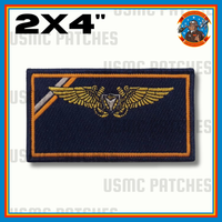Officially Licensed US Navy VUQ-11 Manta Wraiths Squadron Patch and Name Tags