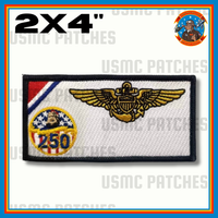 Official VT-4 Warbucks 250th Anniversary Patch and Name Tags