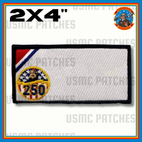 Official VT-4 Warbucks 250th Anniversary Patch and Name Tags