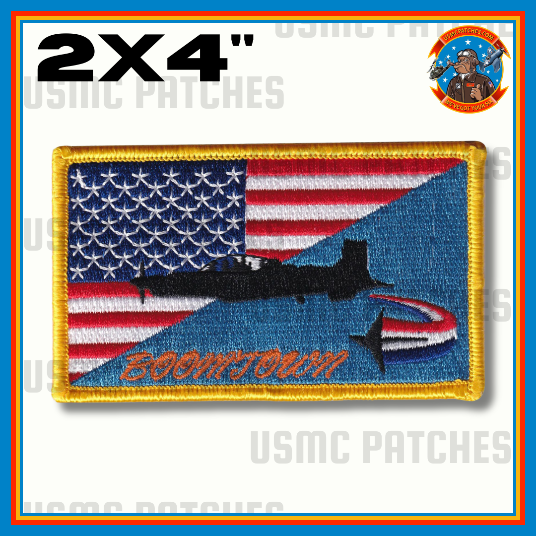 Official VT-27 Boomers US Flag Patch