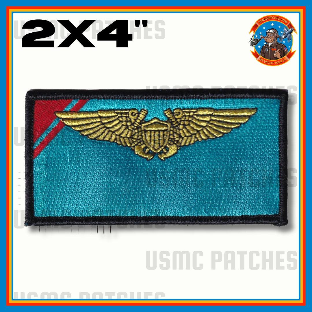 Officially Licensed VT-4 Warbucks Squadron Patch and Name Tags