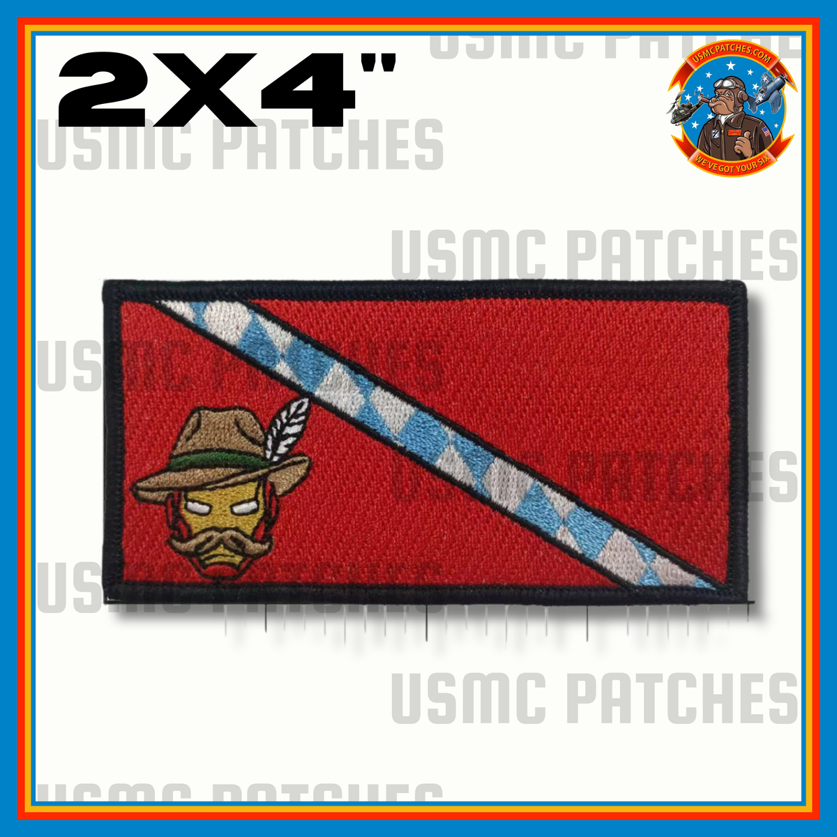 Official VQ-3 Ironmen Oktoberfest Chest Patch & Name Tags