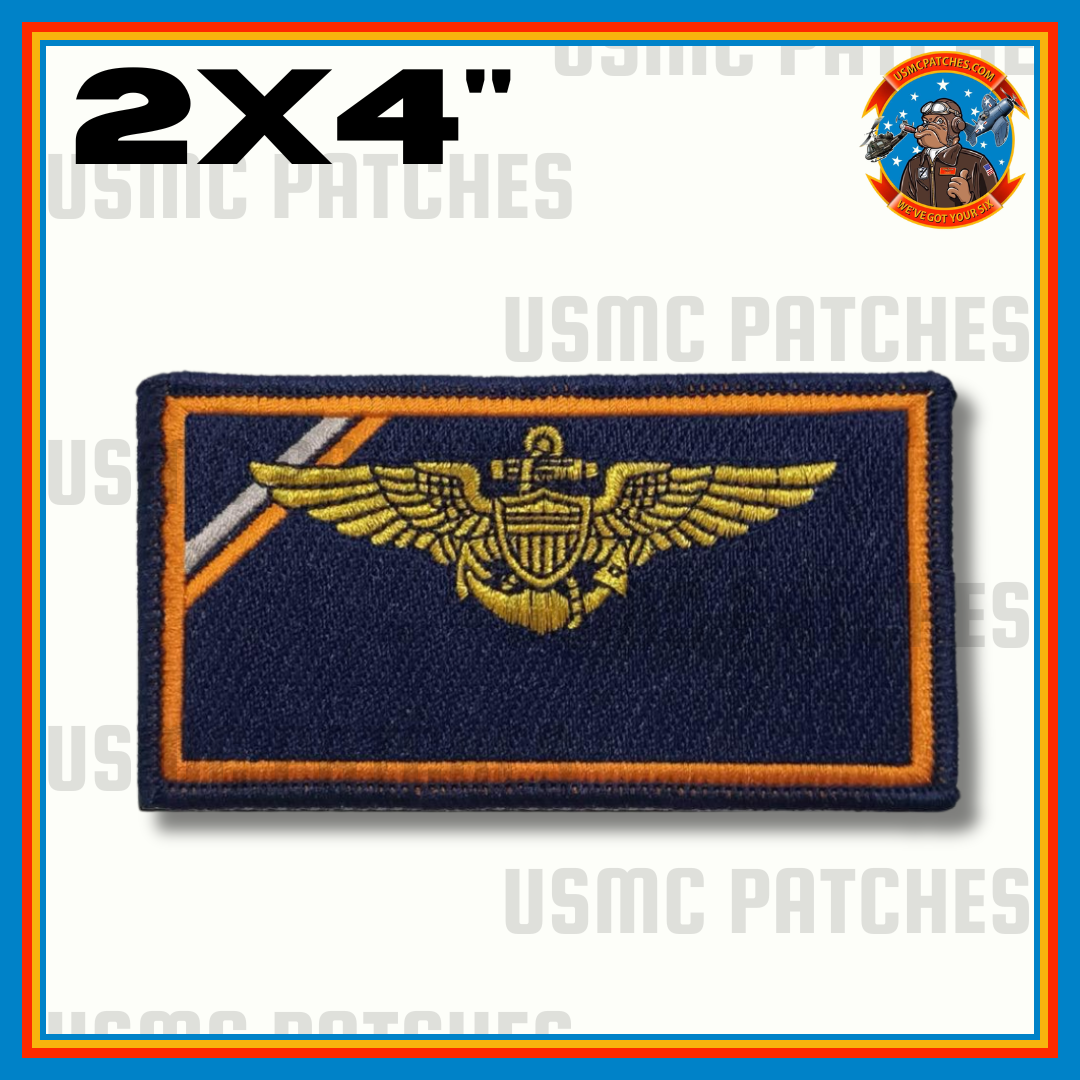 Officially Licensed US Navy VUQ-11 Manta Wraiths Squadron Patch and Name Tags