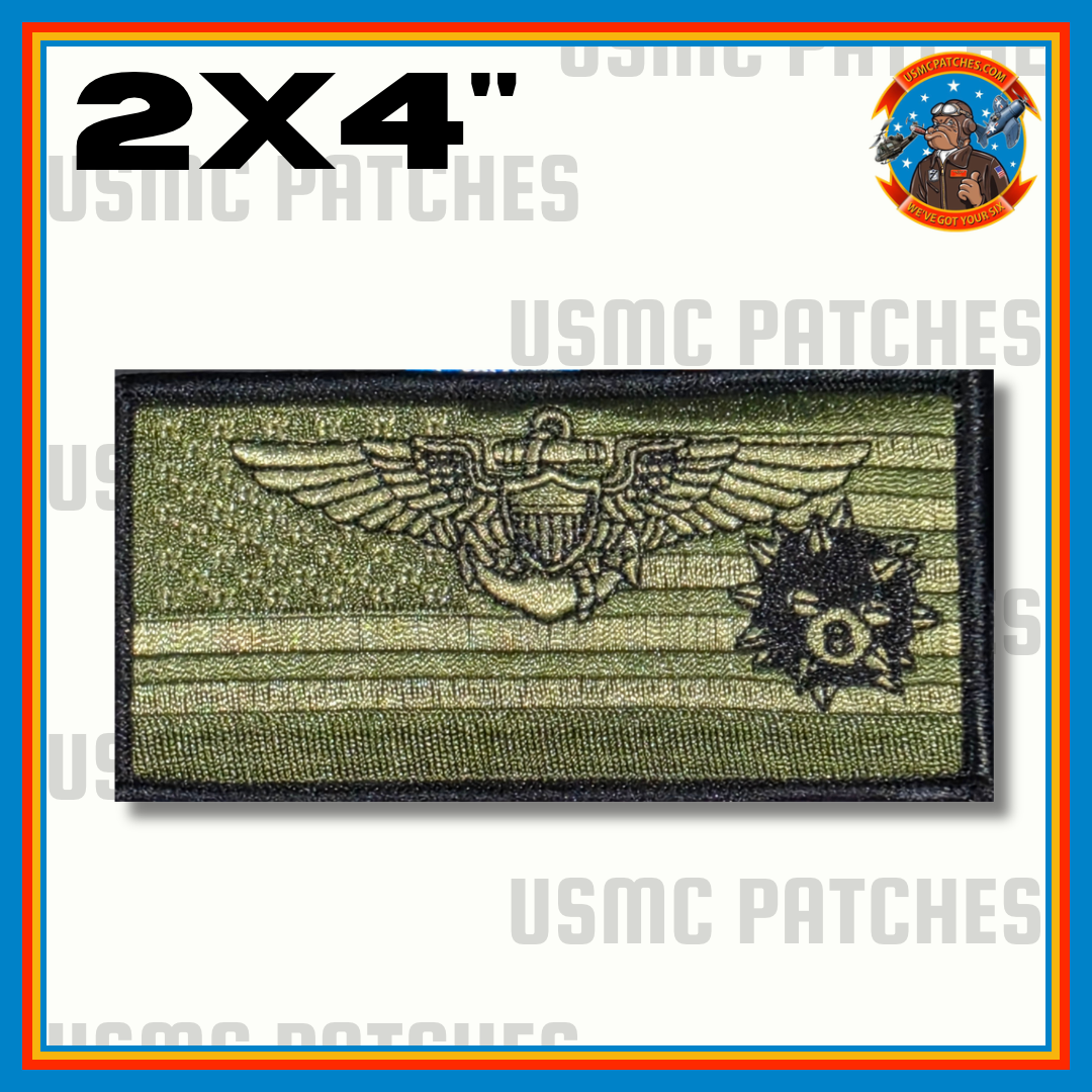 Officially Licensed US Navy HSC-8 Eightballers Squadron Patches