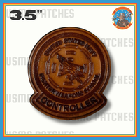 Officially Licensed US Navy Fighter Weapons School Top Gun Controller Leather Patch