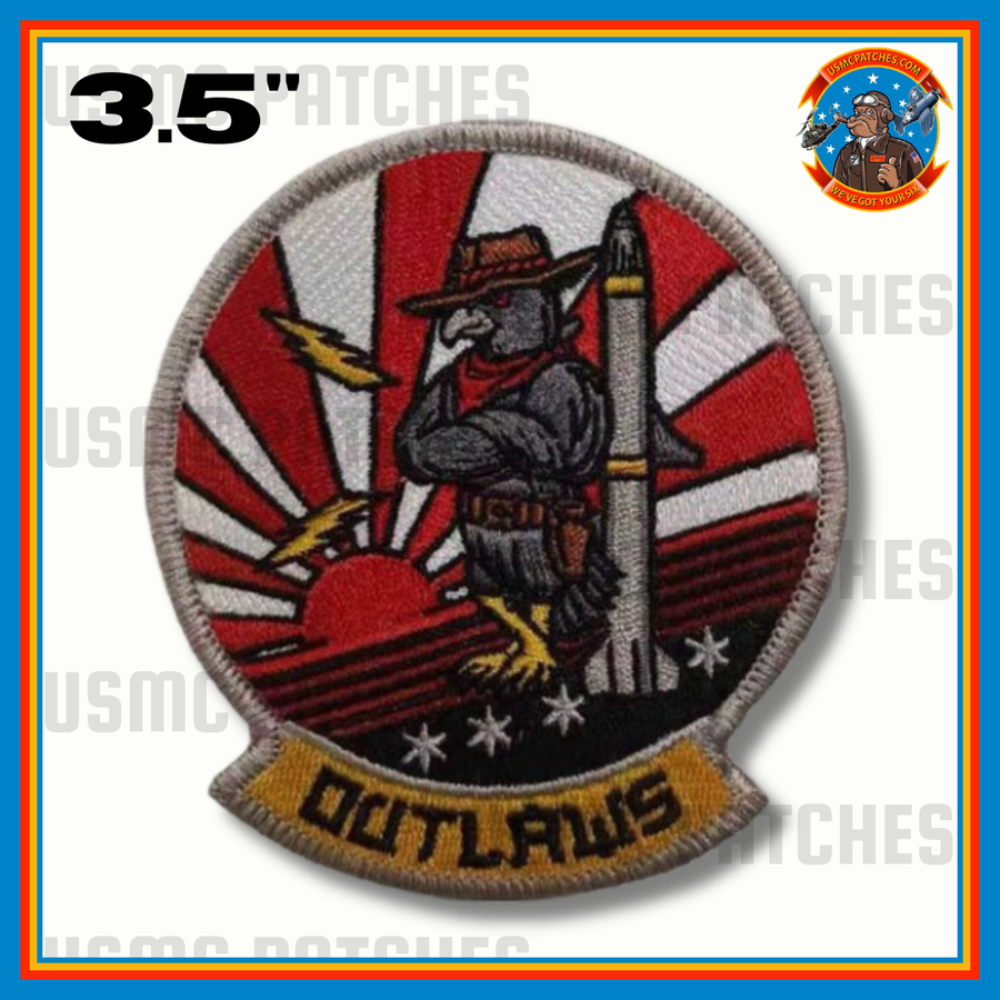 Official VAQ-141 Shadowhawks Outlaws Patch