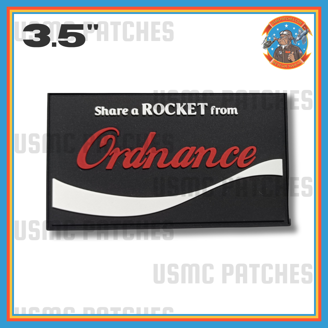Share a ROCKET from Ordnance PVC Patch