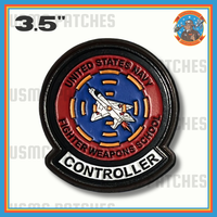 Officially Licensed US Navy Fighter Weapons School Top Gun Controller Leather Patch