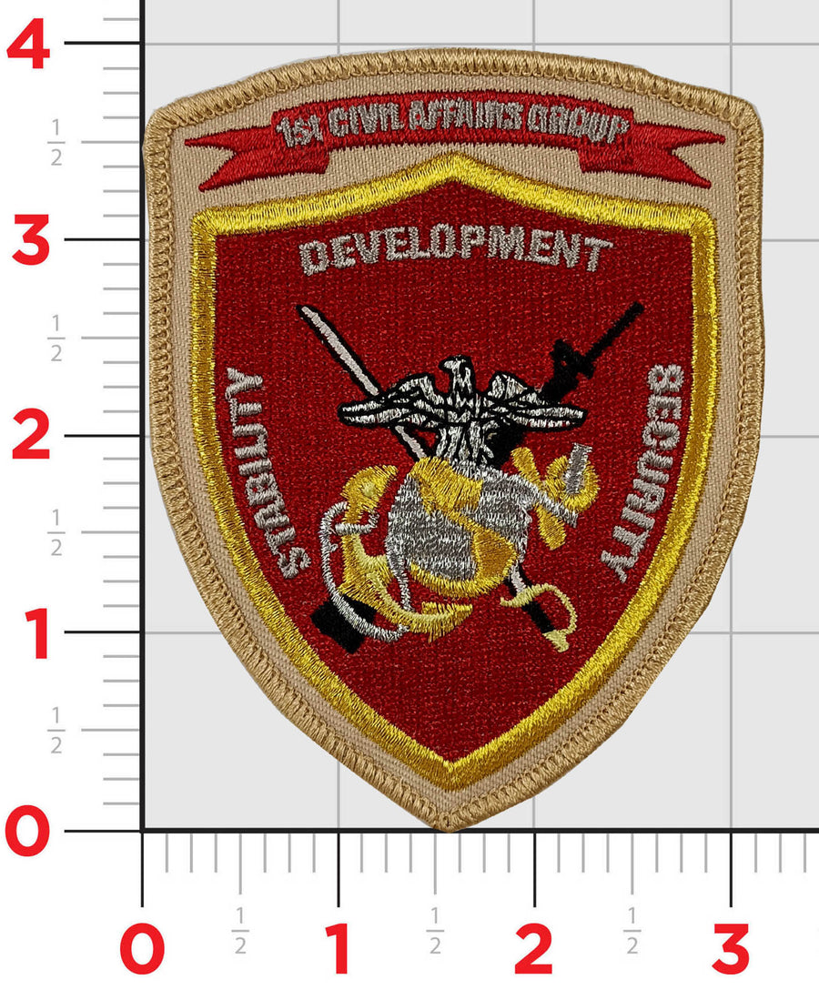 Officially Licensed 1st Civil Affairs Patch