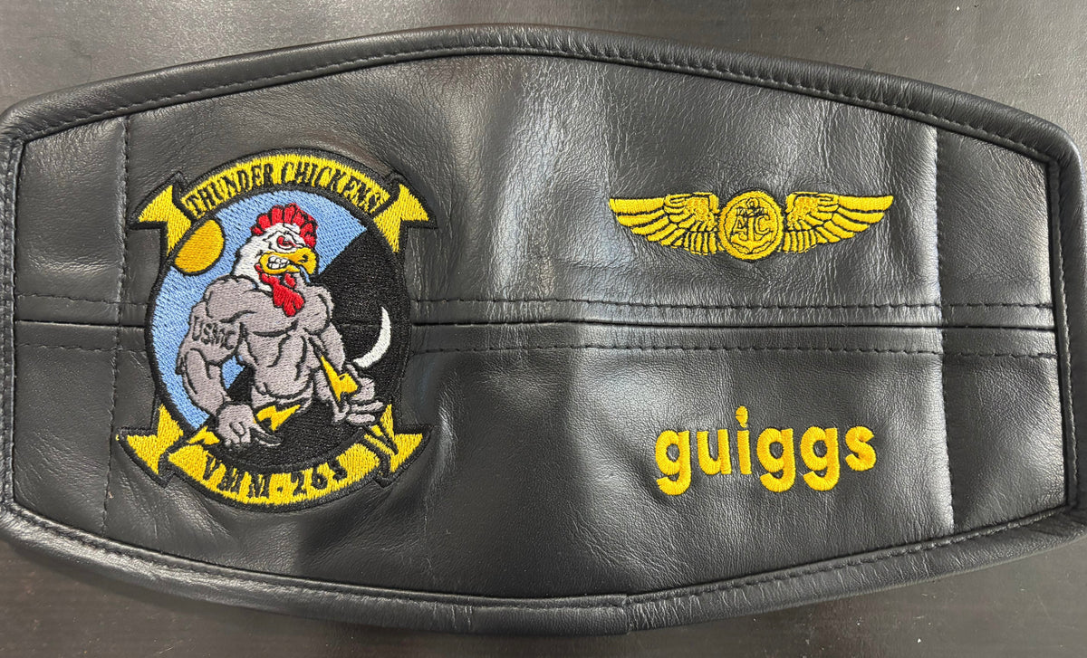 Leather Visor Covers