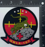Officially Licensed HMLA-167 Warriors PVC Squadron Patch