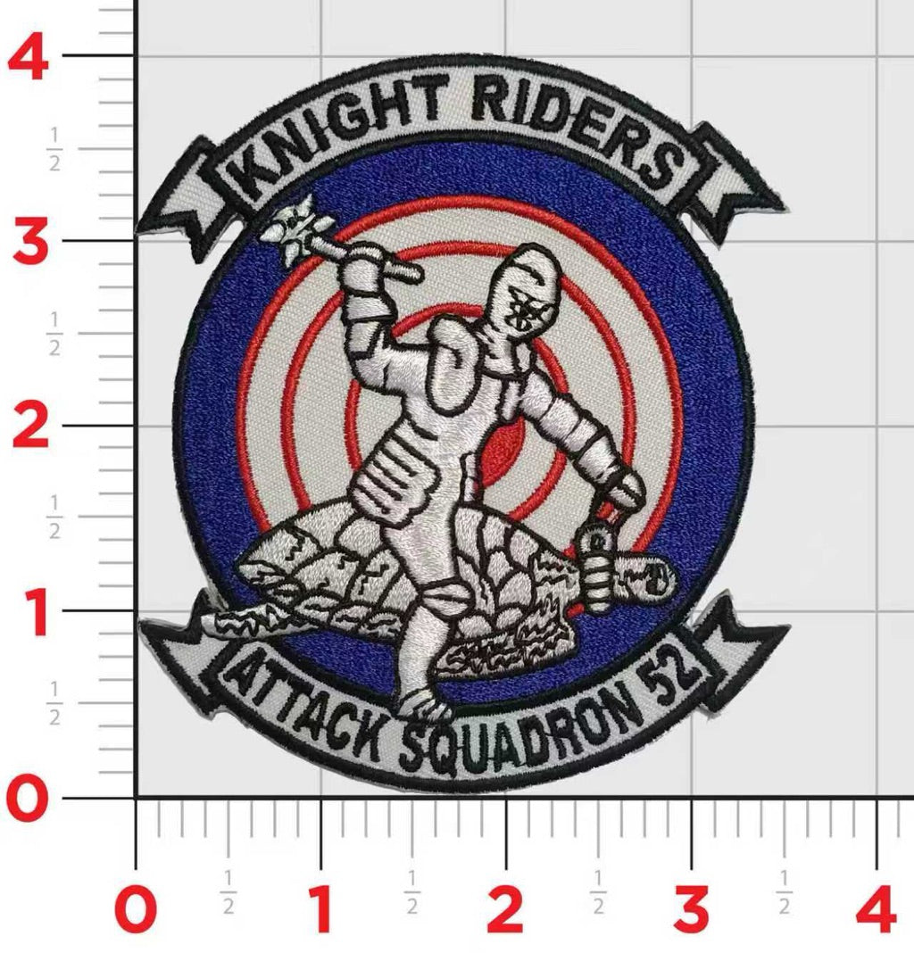 Officially Licensed US Navy VA-52 Knight Riders Patch
