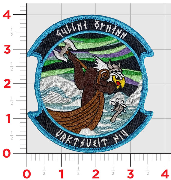 Official VP-9 Golden Eagles Iceland DET Patch
