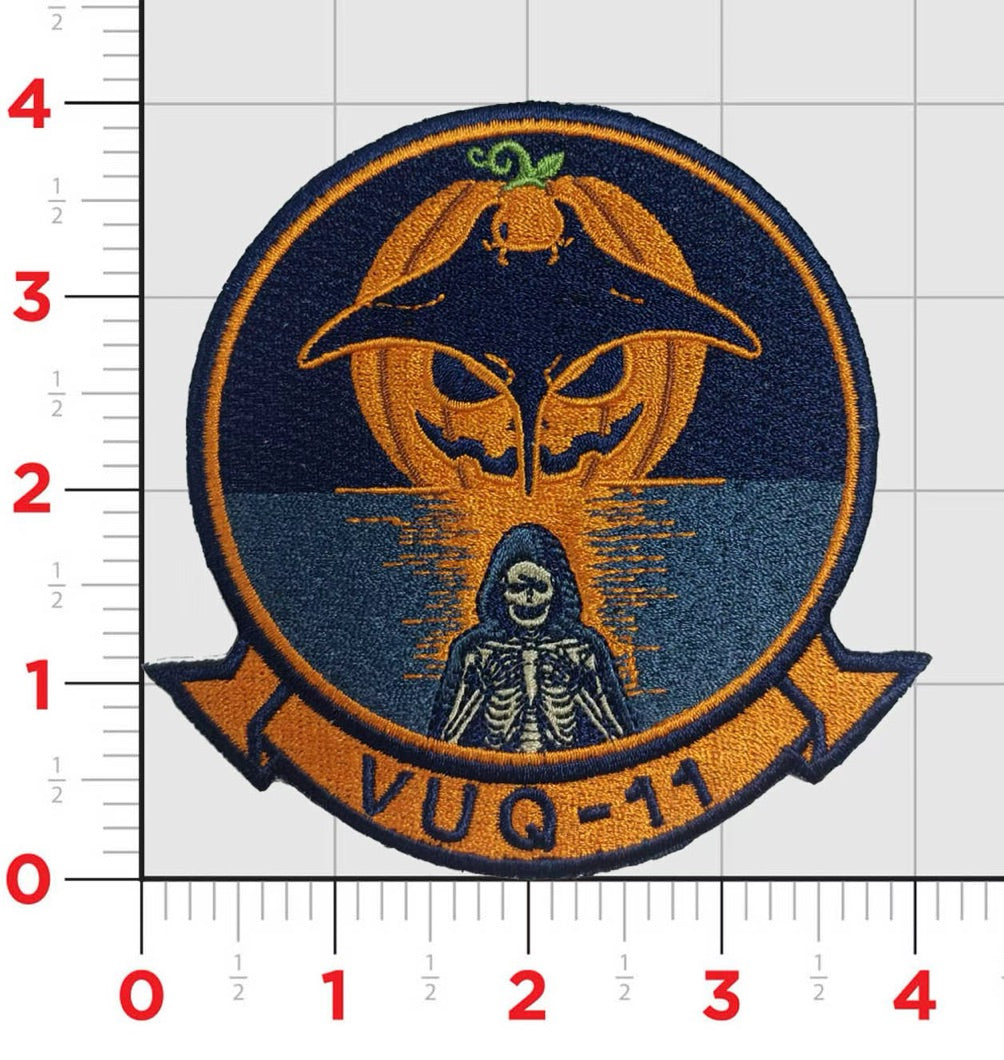 Official VUQ-11 Manta Wraiths Halloween Patch