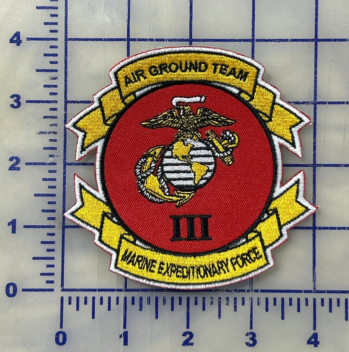 Buy Officially Licensed USMC 3rd M Patch | MarinePatches.com ...