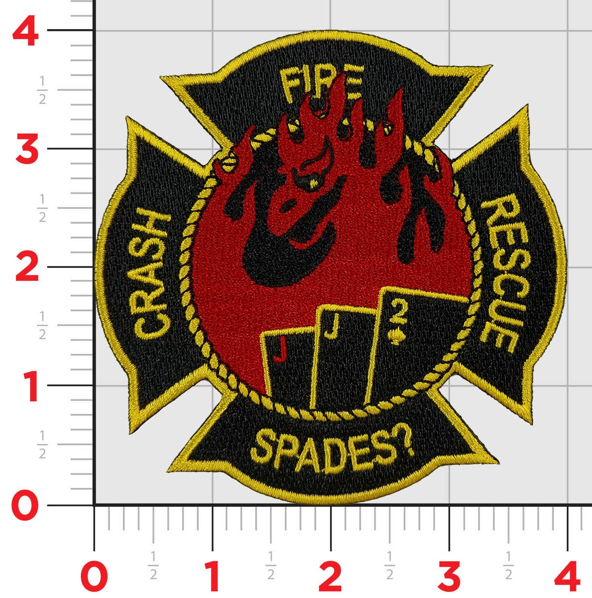 Official H&HS Camp Pendleton Crash Fire Rescue Patch (P)